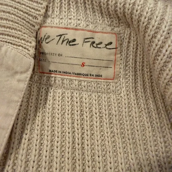 We The Free Cream Open-Front Cardigan - Picture 5 of 8